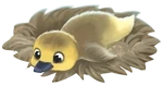 gosling peeking