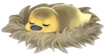 gosling sleeping